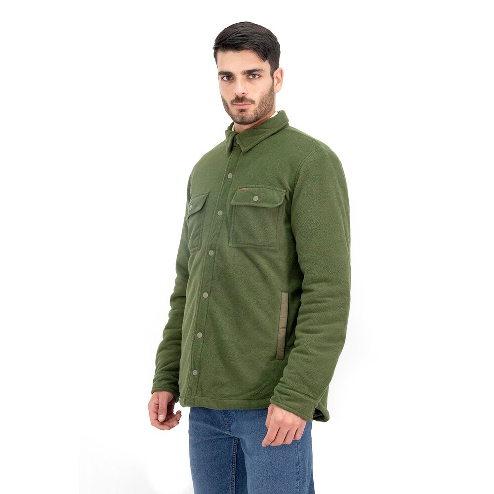 Chaqueta Polar Quebec Grizzly Verde Oliva image number 1.0